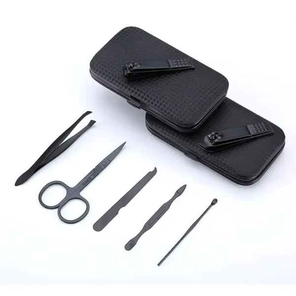 Black King Kong Nail Clipper Suit 7-piece - Image 3