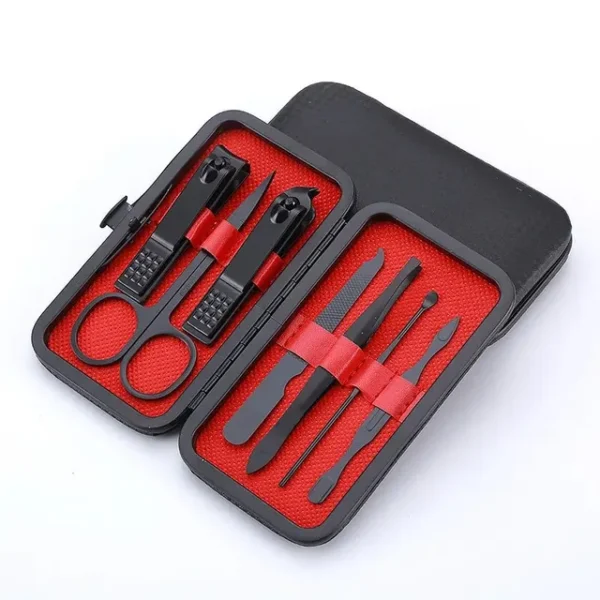 Black King Kong Nail Clipper Suit 7-piece - Image 4